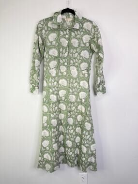 Marea Maxi Shirt Dress Size XS Cotton